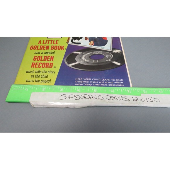 Baby's Mother Goose A Little Golden Read and Hear with 45 RPM Record 1948 - Picture 5 of 10